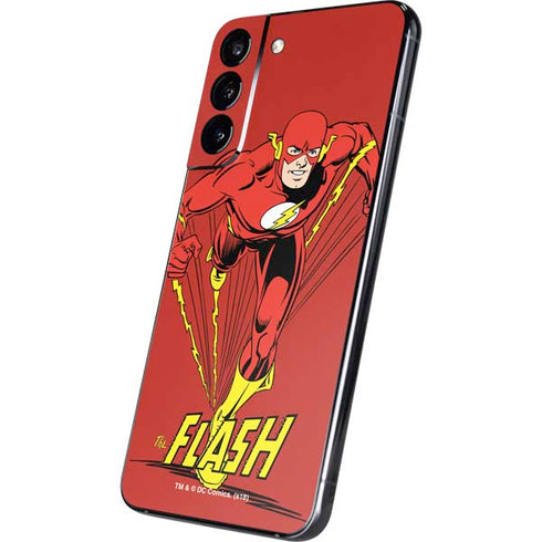 DC Comics The Flash Classic Action Pose Art Galaxy S22 Plus Skin